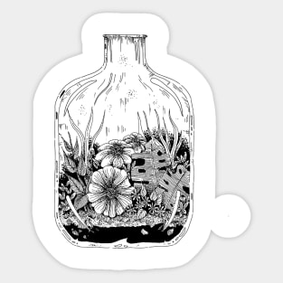 Garden In Bottle Sticker